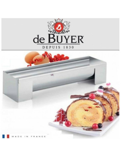 GOUTTIERE EN INOX - MOULE A BUCHE