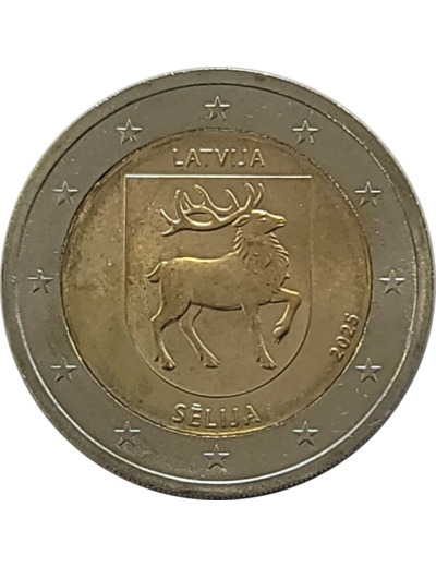 LETTONIE 2025 2 EURO SELIJA UNC