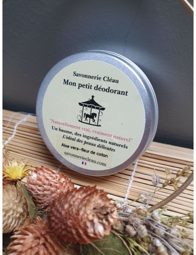 Déodorant solide Aloé Véra - Fleur de coton