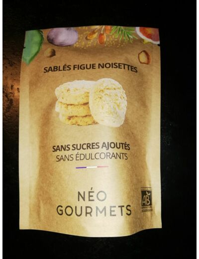 Sablés figue noisettes BIO