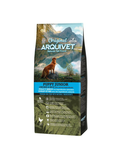 Arquivet Original pour Chiot, Poulet & Riz - 12Kg