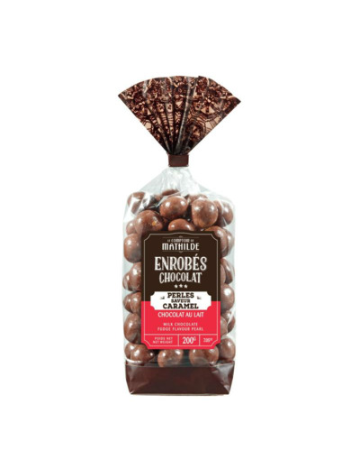 Perles Saveur Caramel Chocolat Au Lait Sachet 200G