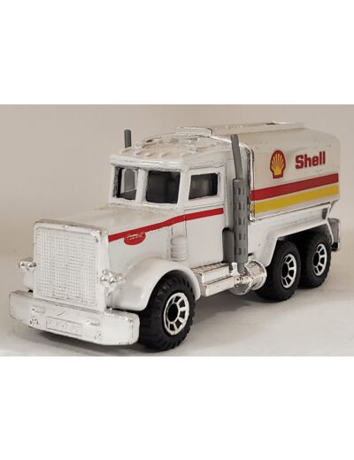 CAMION PETERBILT CITERNE SHELL 1981 MATCHBOX 1/80 SANS BOITE