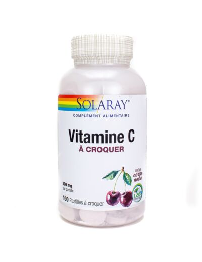 Vitamine C Ã  Croquer Bio 100 pastilles