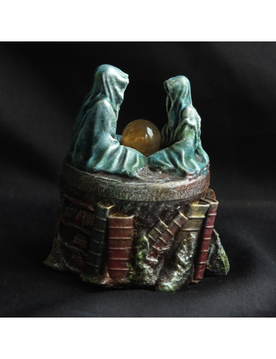 Boite "Les rêves égarés" et sa pierre naturelle