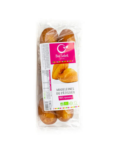 Madeleines du Pâtissier Epeautre Bio 180g