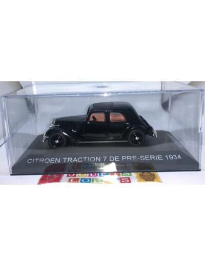 CITROEN TRACTION 7 DE PRE-SERIE 1934 1/43 BOITE