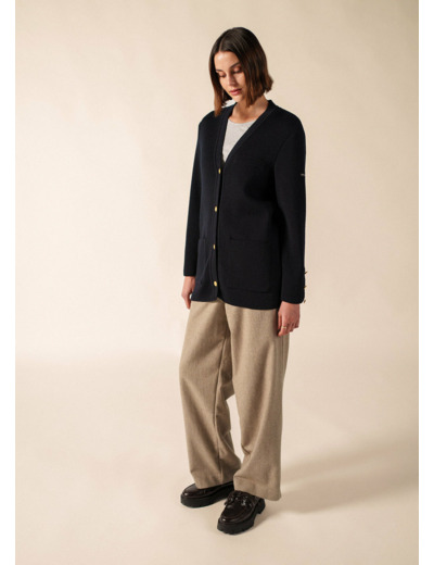 Veste Palerme Réédit 100% laine SAINT JAMES