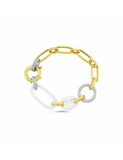 Bracelet Candy Chain Blanc