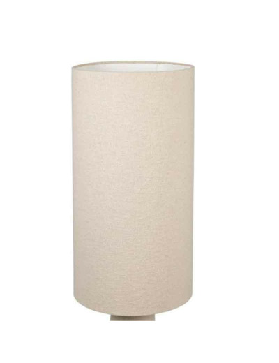 Lampadaire crème coton 30x130cm