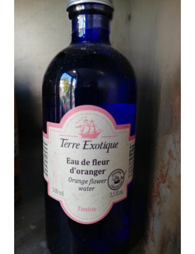 Eau de fleur d'oranger