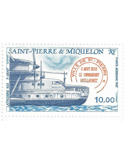 ST PIERRE ET MIQUELON 1987 Yvert 65 Neuf