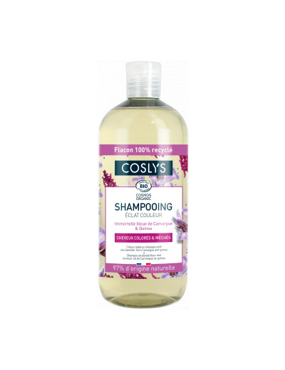 Shampooing Eclat Couleur cheveux colorés à l'Immortelle bleue 500ml