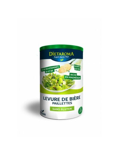 Levure de bière Bio en paillettes-175g-Dietaroma