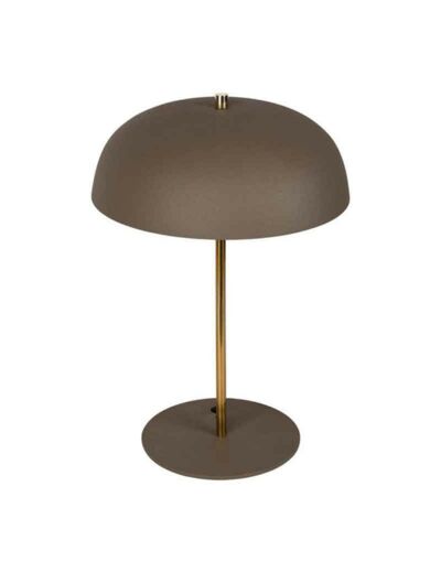Lampe Arty fer taupe 21x45cm