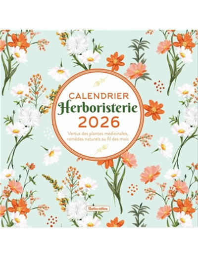CALENDRIER MURAL HERBORISTERIE 2026