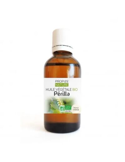 Huile végétale de Perilla Bio AB “Perilla ocymoides” Propos Nature 50ml*
