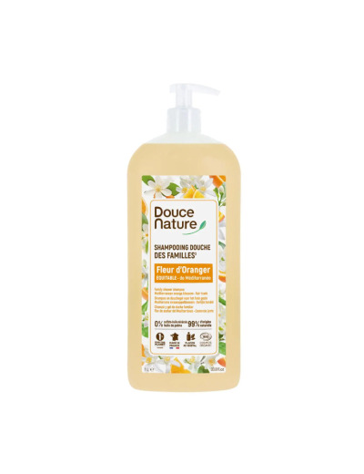 Shampoing douche des familles Fleur d'Oranger Méditerranée 1L