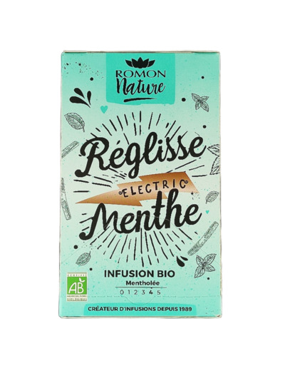 Tisane Réglisse Menthe x16 Bio