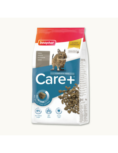 Care+®, Alimentation extrudée super premium pour Octodon - 750g