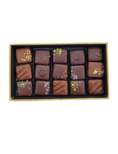 15 Pralinés - Noir & lait