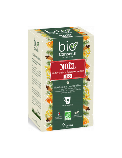 Infusion de Noël bio 20 sachets