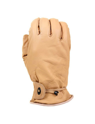 Gants de Rodéo « Longhorn » en cuir (Marron clair)