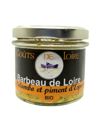 Rillettes de Barbeau de Loire Colombo et Piment d'Espelette