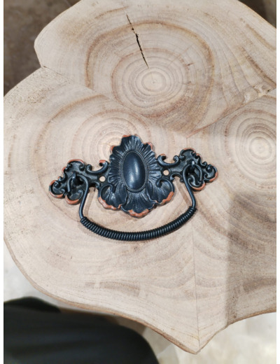 Poignée de tiroir noire Fancy