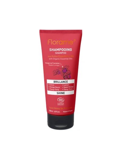 Shampoing Brillance aux huiles essentielles sans sulfates 200ml