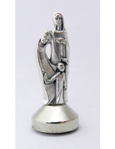 Statue métal- Ste Famille 5cm