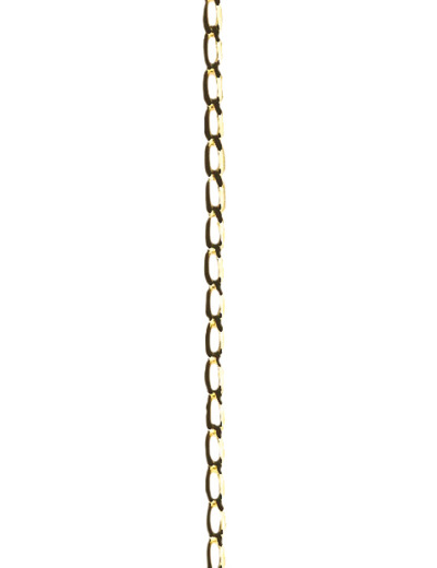 Collier 45cm en Plaqué Or - GOURMETTE CHEVAL