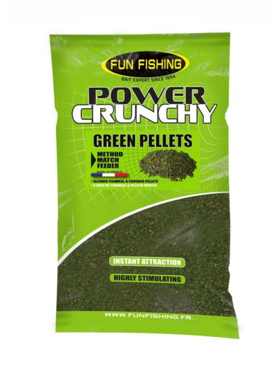 amorce power crunchy green pelle