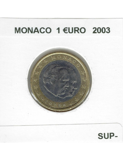 MONACO 2003 1 EURO SUP-