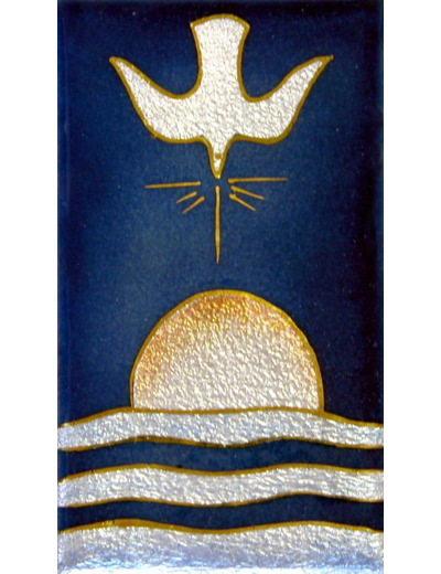 Soleil levant 9,5X5,5cm - EMAUX DU LIBAN