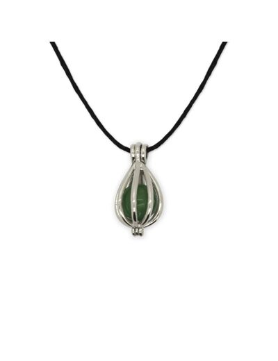 Pendentif cage Aventurine