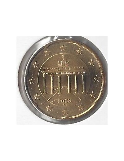 Allemagne 2003 G  20 CENTIMES SUP