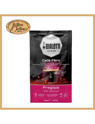 Café Moulu Spécial Filtre Pregiato Bialetti 300G