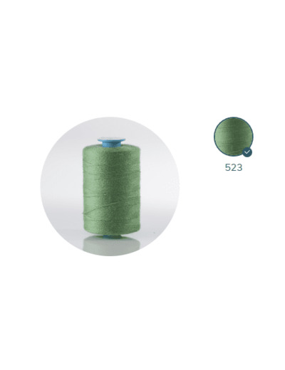 ZX 75 - 523 BASILIC FIL À COUDRE 100% POLYESTER TRÈS RÉSISTANT bobine 1000m