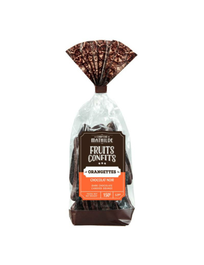 Orangette Chocolat Noir Sachet - 150G