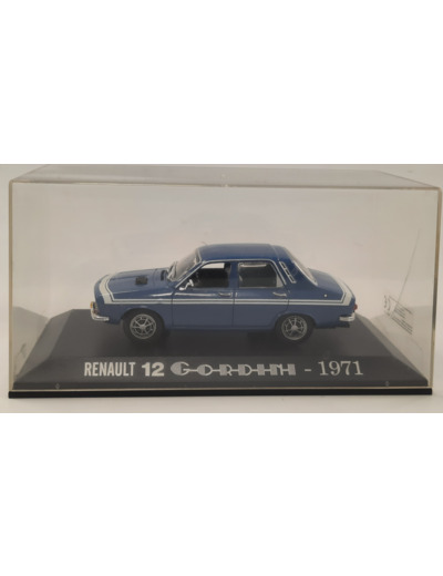 RENAULT 12 GORDINI 1971 1/43 BOITE D'ORIGINE
