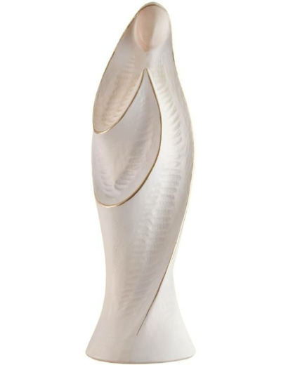 Vierge CONTEMPORAINE en bois 11cm- BLANCHE