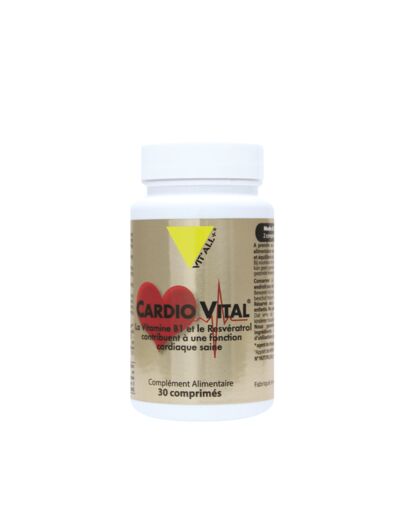 Cardio vital-30 comprimés-Vit'all+