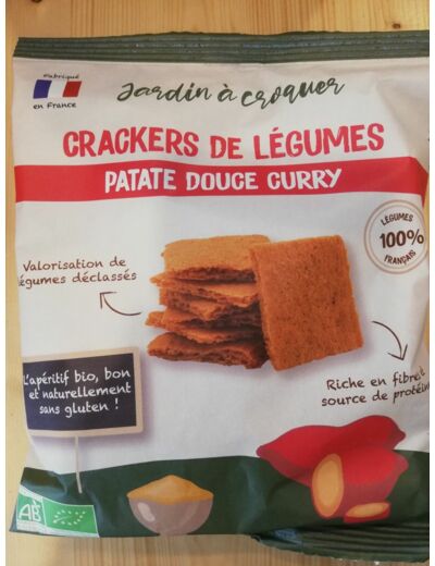 Crakers BIO patate douce curry