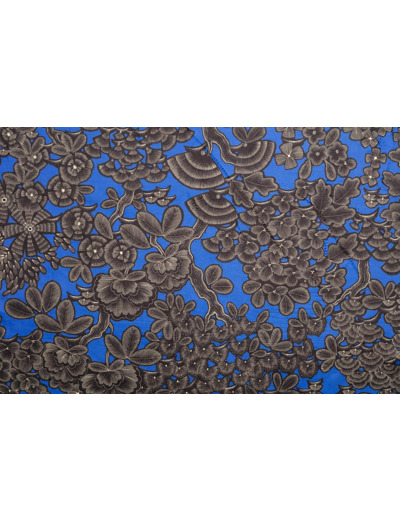 kew garden fond bleu 140cm 50000 tours 6000915