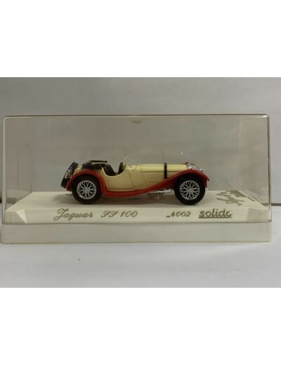 JAGUAR SS 100 REF 4002 AGE D'OR SOLIDO 1/43 BOITE D'ORIGINE