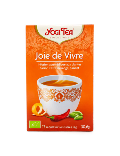 Infusion Ayurvédique Joie de Vivre Bio 17 sachets