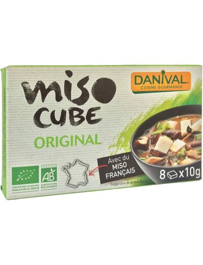 Miso cube original (8) 80g DANIVAL