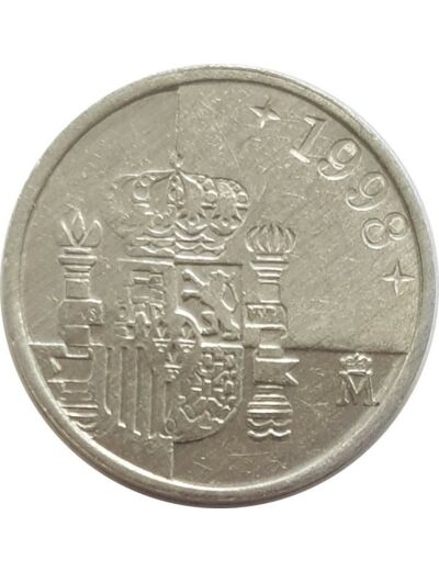 ESPAGNE 1 PESETA 1998 SUP/NC