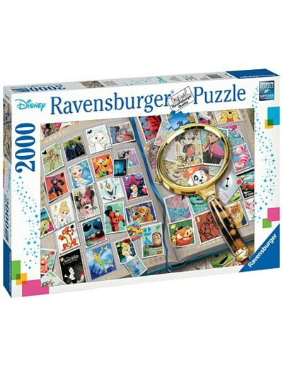 Puzzle 2000p disney mes timbres préférés